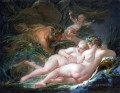 Pan y Syrinx Francois Boucher Clásico desnudo